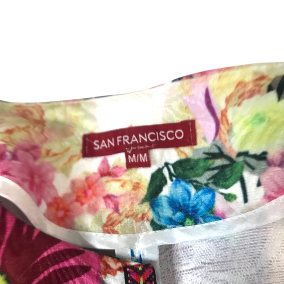 San Francisco Floral Brocade Jacket | Statement Print Blazer | Boho Chic - Picture 11 of 11